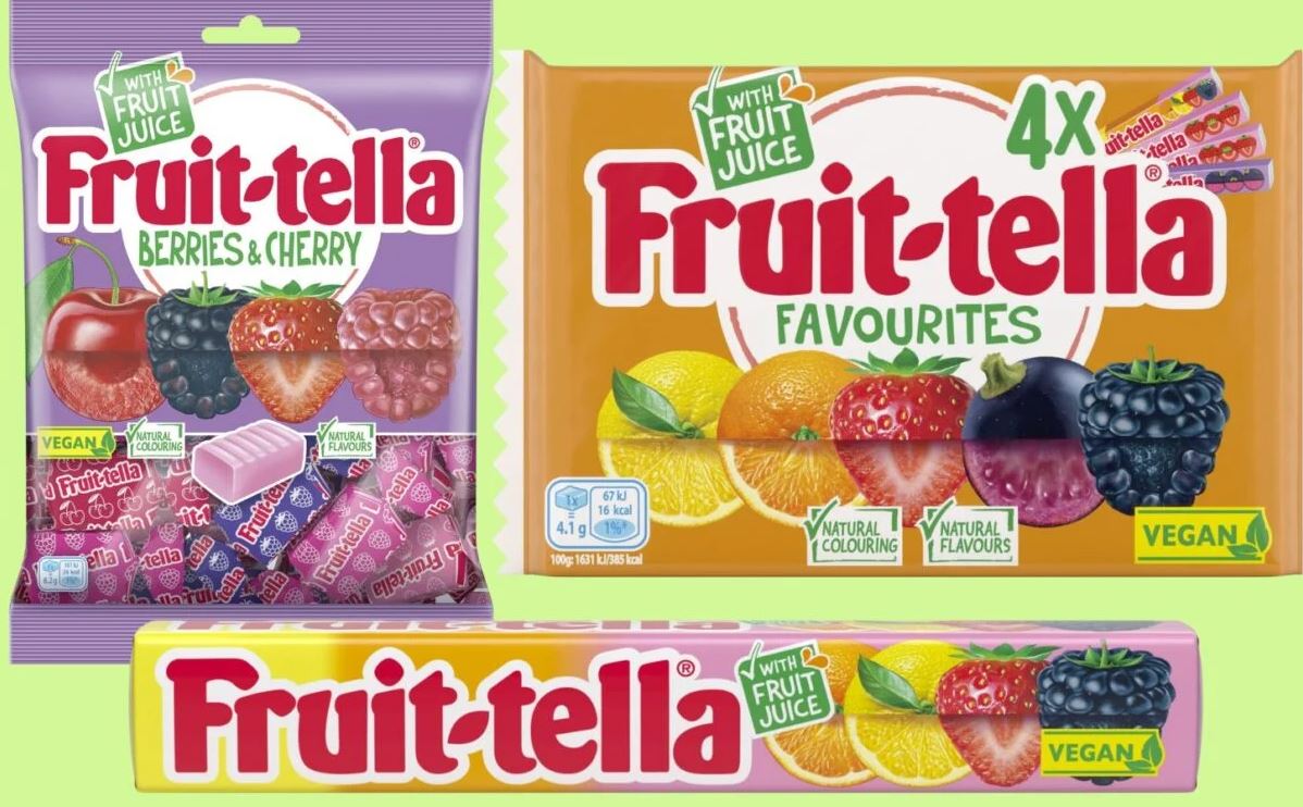 Fruittella выпустит веганские версии своих самых продаваемых конфет