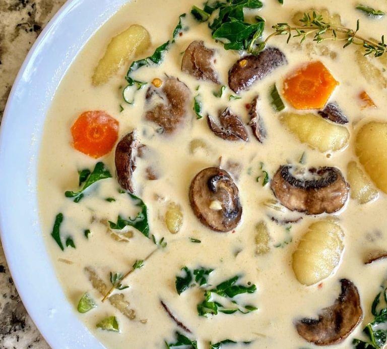 Суп с ньокками