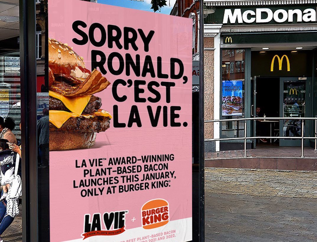 Burger King ввел блюда с веганским беконом во всех 510 ресторанах Великобритании