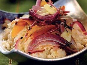 Кускус с запеченными овощами