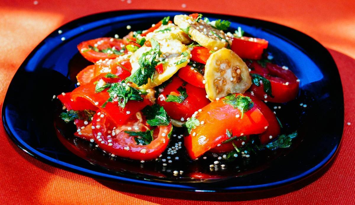 RAW баклажанчики. Вкуснота!