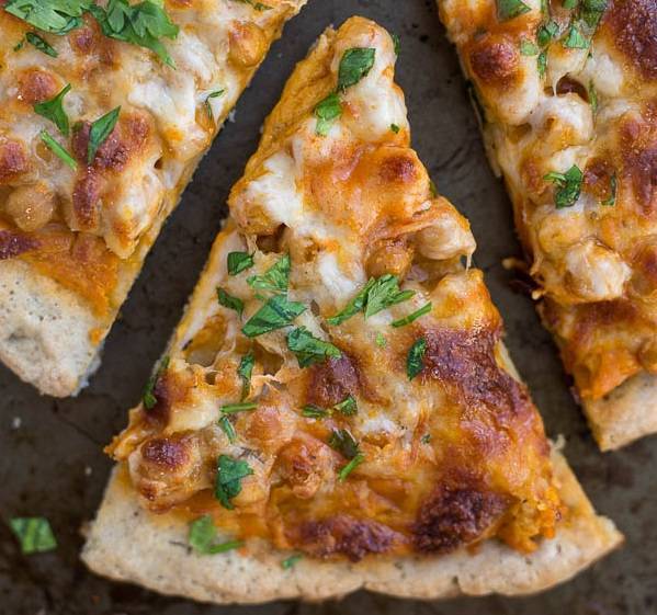 Нутовая пицца