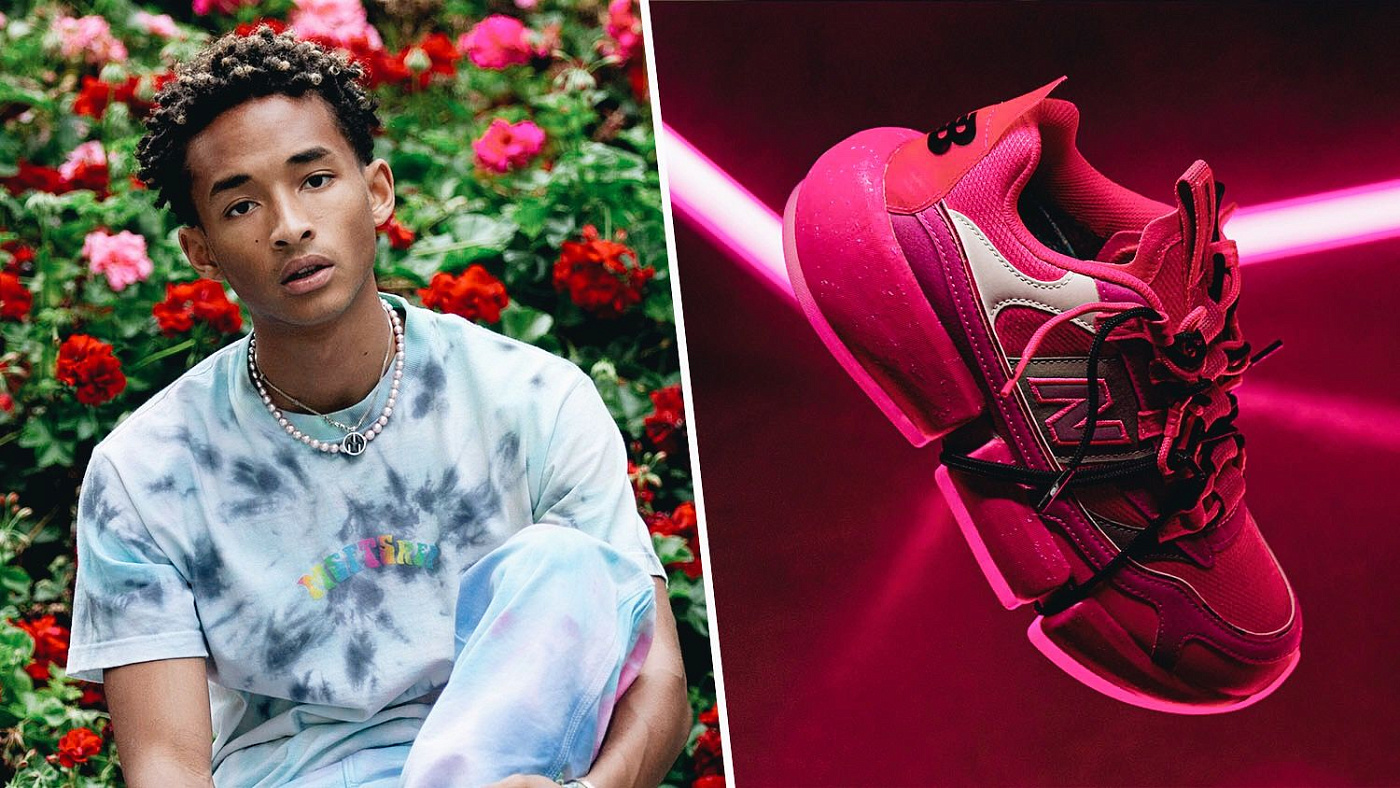 Джейден Смит и New Balance запускают розовые веганские кроссовки