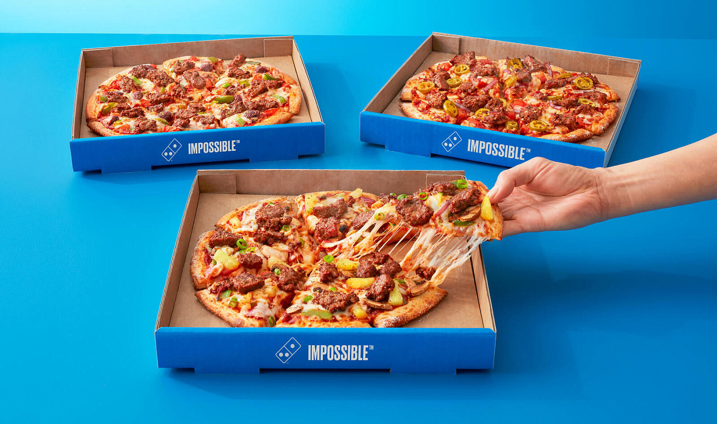 В Австралии 700 ресторанов Domino's ввели в меню опции без мяса
