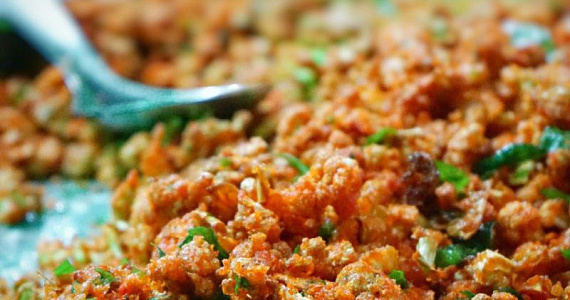 Начинка для тако из цветной капусты и грецких орехов
