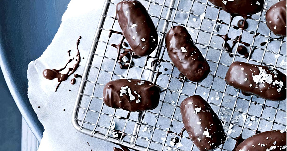 Батончики с соленой карамелью