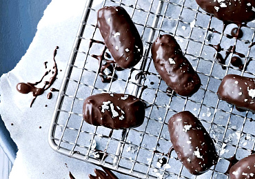 Батончики с соленой карамелью