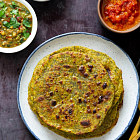 Пряные индийские бездрожжевые лепёшки Масала Паратха