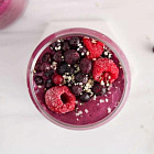 Малиново-черничный смузи