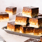 Карамельное песочное печенье