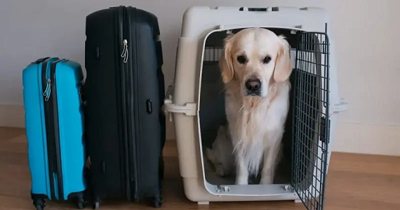 Италия тестирует перелёты с крупными собаками в салоне