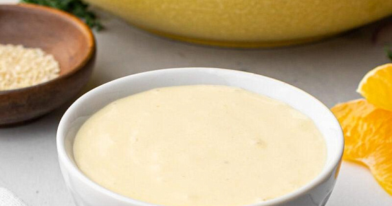 Апельсиново-кунжутная заправка без растительного масла