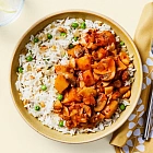 Карри с грибами и картофелем