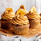 Банановые кексы с арахисовым кремом