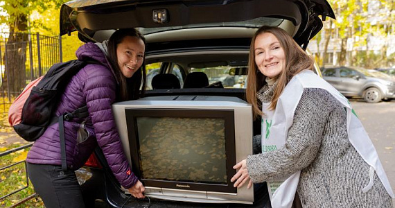 Старую технику примут на переработку на акции 18 октября в Санкт-Петербурге