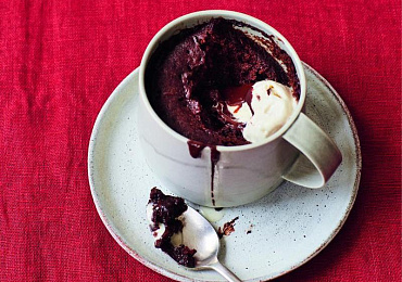 Веганский шоколадный маффин в кружке за 5 минут