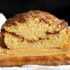 Веганский пирог-завитушка с корицей