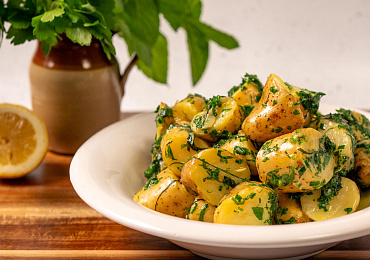 Картофель с мятой по-ирландски