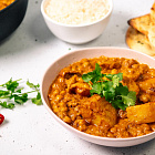 Карри с картофелем и нутом