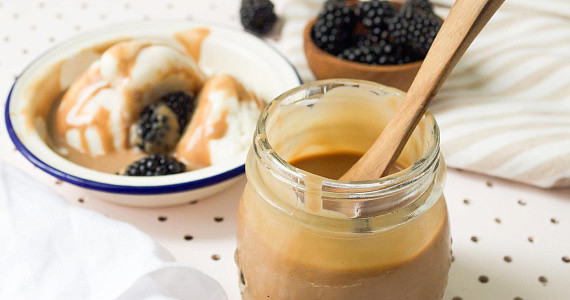 Кокосово-карамельный соус