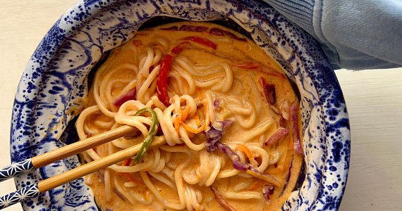 Рамен на кокосовом молоке