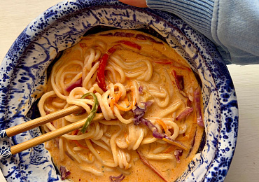 Рамен на кокосовом молоке