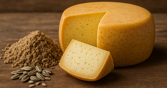 Швейцарские учёные создали веганский сыр из подсолнечного жмыха