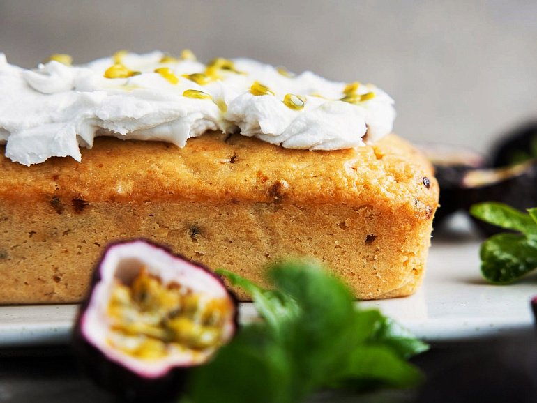 Пирог с маракуйей