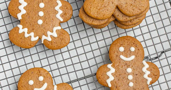 Веганское имбирное печенье 