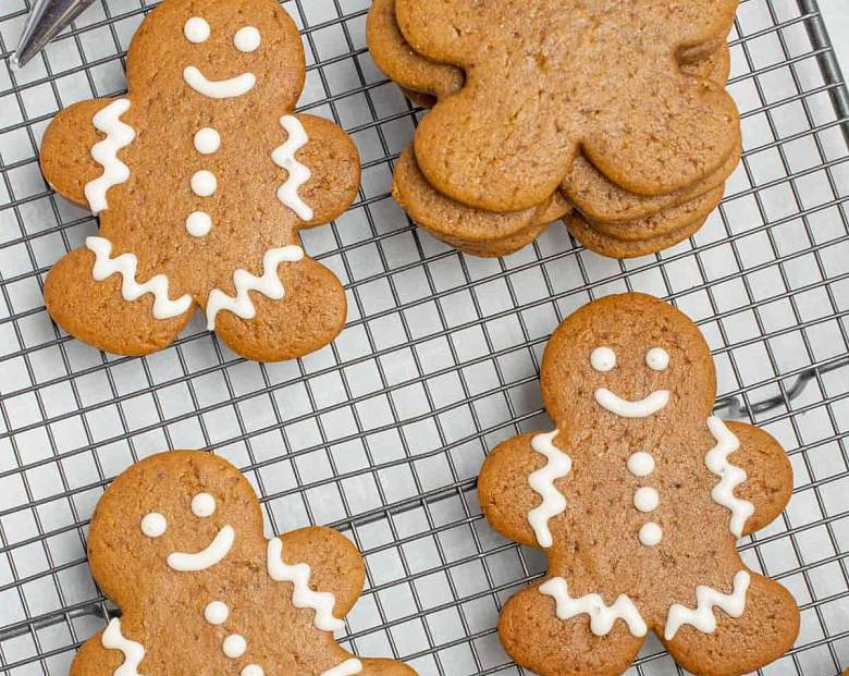 Веганское имбирное печенье 