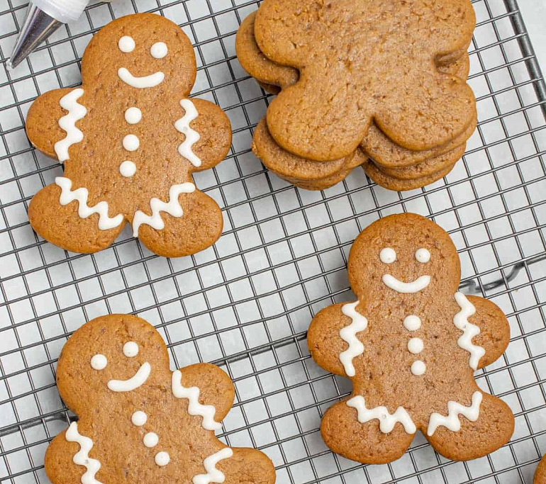 Веганское имбирное печенье 