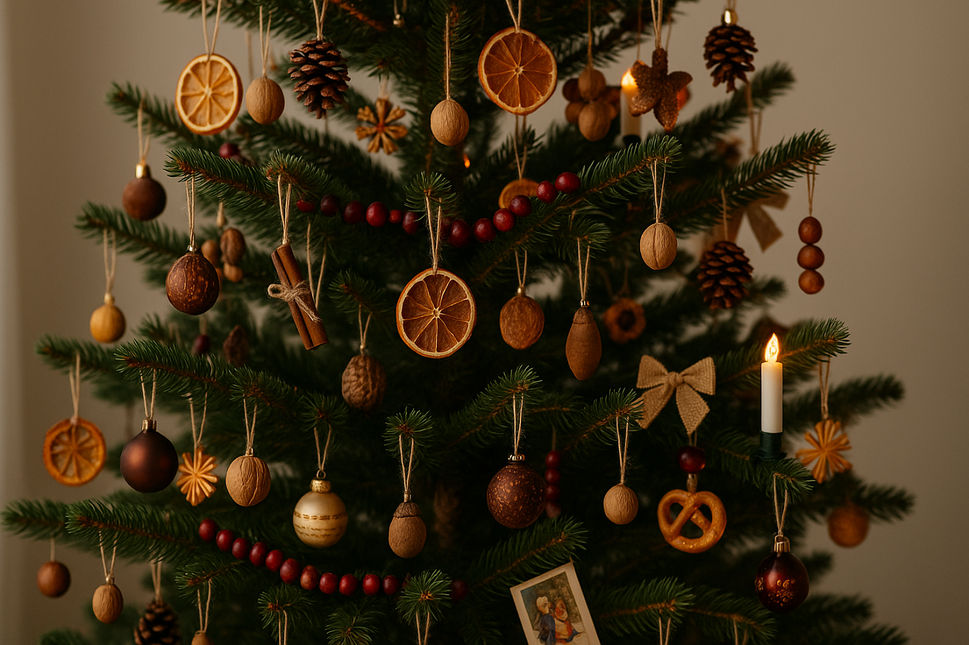 Как украсить ёлку экологично и по-вегану