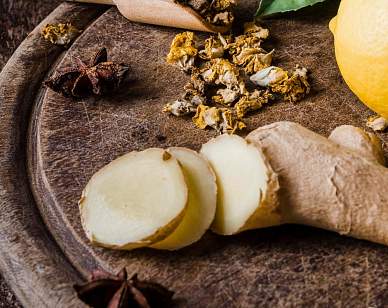 Имбирь — натуральный помощник организма в праздники