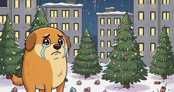 Teddy Food запустил просветительскую акцию по защите животных в новогодние праздники