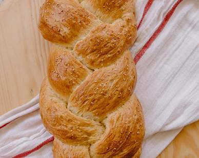 Морковный хлеб с грецкими орехами