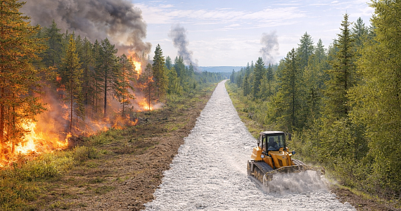 Пермские учёные предложили новый способ защитить леса от пожаров 