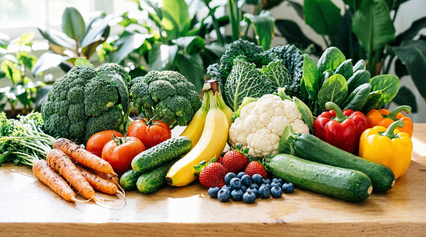 5 веганских продуктов для поддержания молодости организма